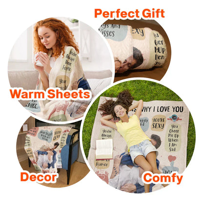 VERDANAE   - 10 REASONS I ADORE MY PERSONALIZED PHOTO BLANKET