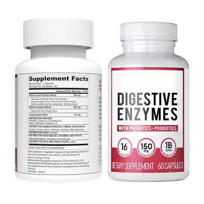 VERDANAE  - DIGESTIVE ENZYMES 60CT + 60B PROBIOTIC 30CT