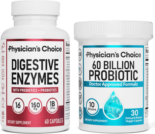 VERDANAE  - DIGESTIVE ENZYMES 60CT + 60B PROBIOTIC 30CT