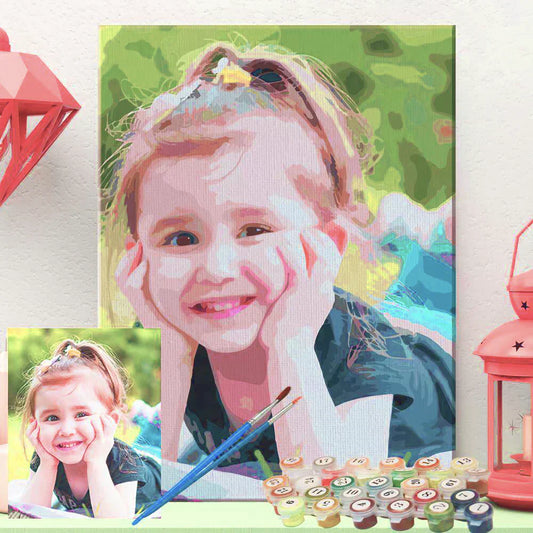 VERDANAE   - PERSONALIZED PAINT BY NUMBERS KIT