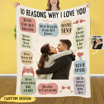VERDANAE   - 10 REASONS I ADORE MY PERSONALIZED PHOTO BLANKET
